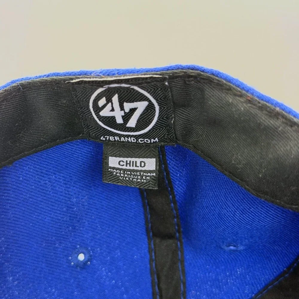 '47 Brand Indianapolis Colts Kids Blue Adjustable Hat